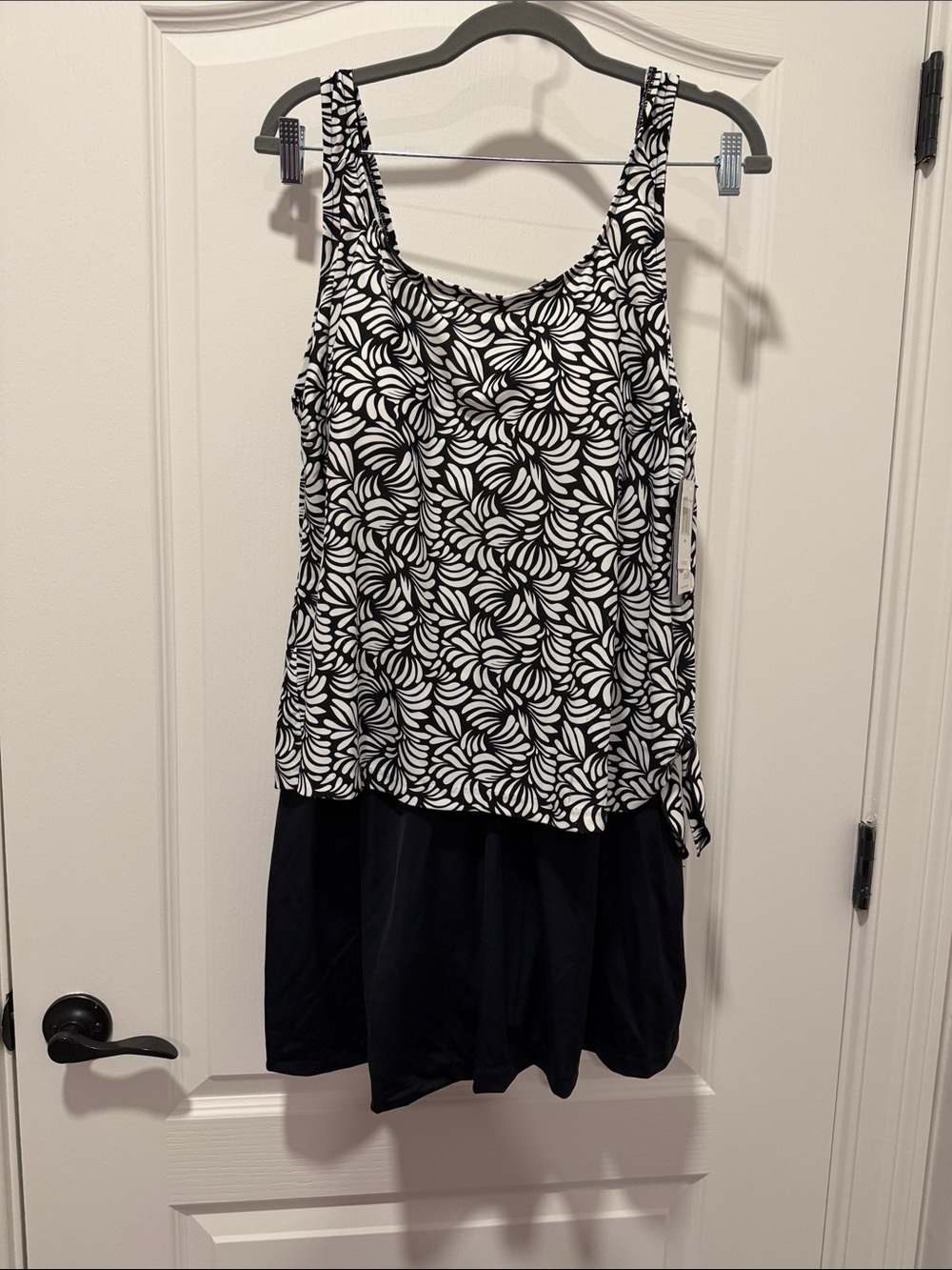 Black & White Swimsuit
